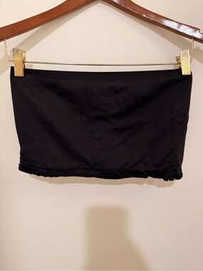 No Boundaries Black Bandeau Tube Tank Top Size XL